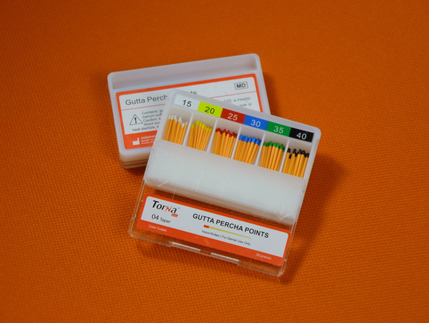 Guttaperčové čepy